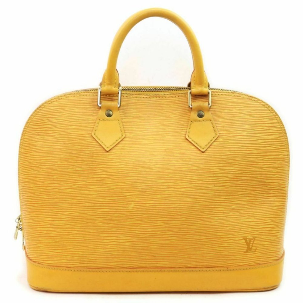 💯Authentic Louis Vuitton Hand Bag Alma Epi